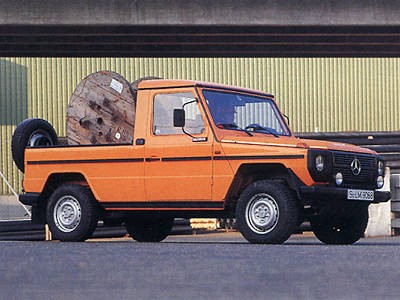 Mercedes klasy G w wersji pikap