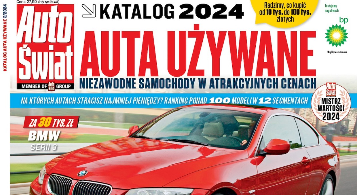 Katalog 2024 "Najlepsze auta używane do 100 tys. zł" już w sprzedaży