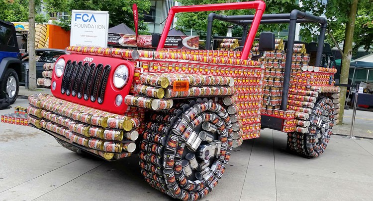 Jeep Wrangler z puszek