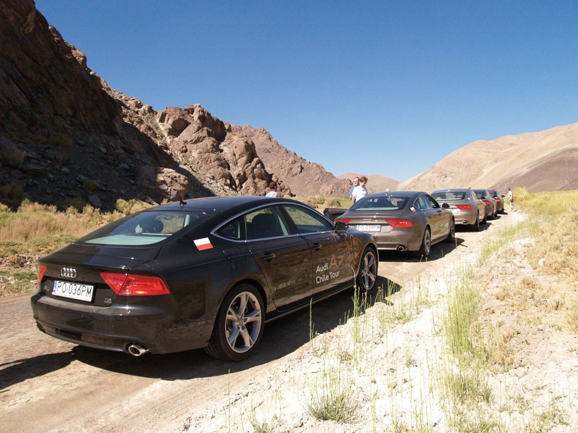 Chilijska próba Audi A7