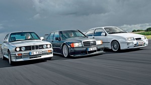 Sportowe limuzyny lat 80. - BMW M3 kontra Mercedes 190 E 2.5-16 Evo II i Ford Sierra Cosworth
