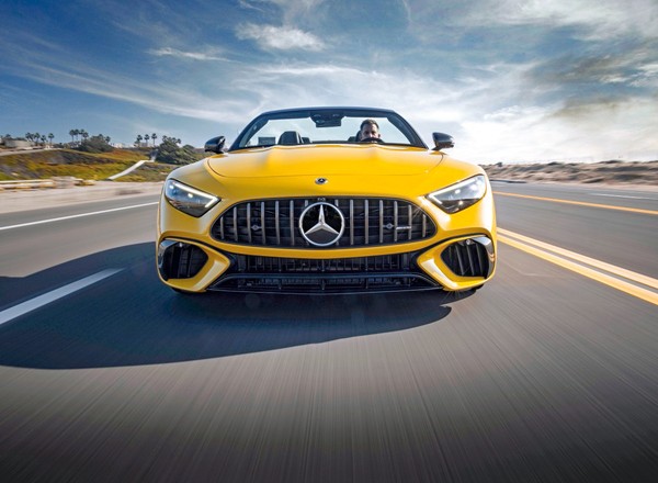 Mercedes-AMG SL jeździ jak Porsche 911 Turbo