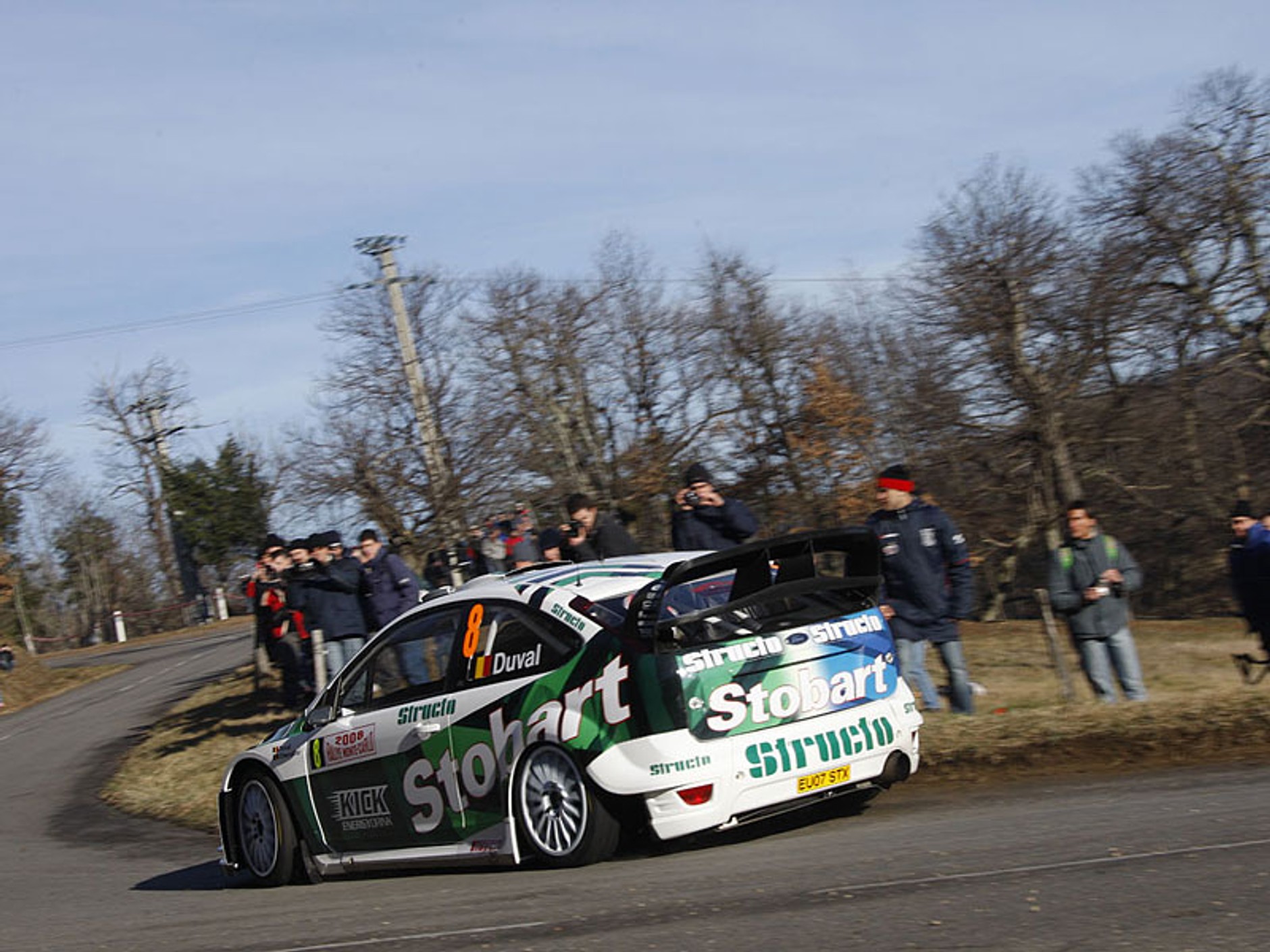 Rajd Monte Carlo 2008: pechowy Sordo, spokojny Hirvonen (relacja z trzeciego etapu)