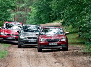 Uterenowione kombi - Seat Leon X-Perience kontra Skoda Octavia Scout i Volkswagen Golf Alltrack