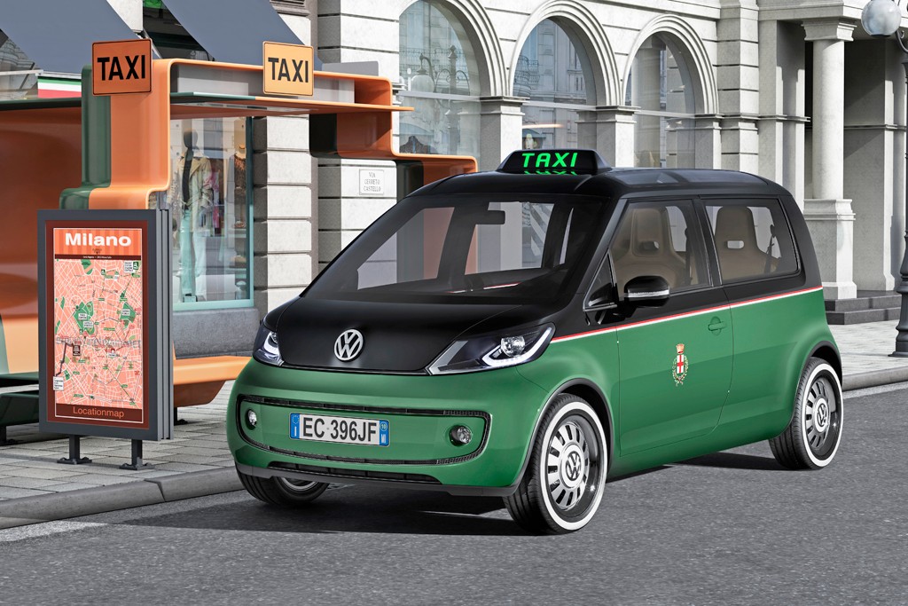 Hanower 2010: Volkswagen prezentuje elektryczną taksówkę w stylu retro