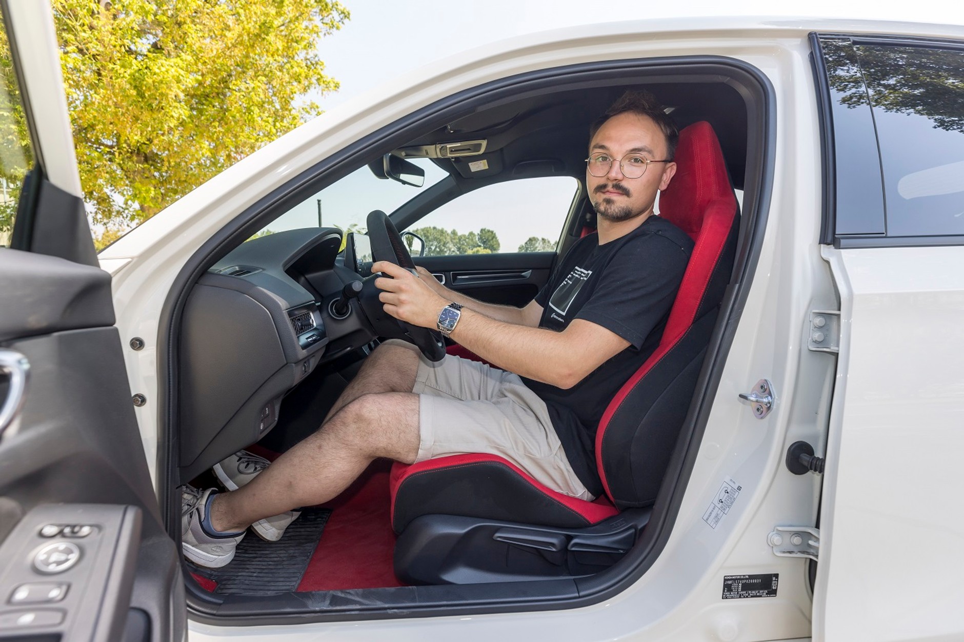 Pierwsza jazda nową Hondą Civic Type R