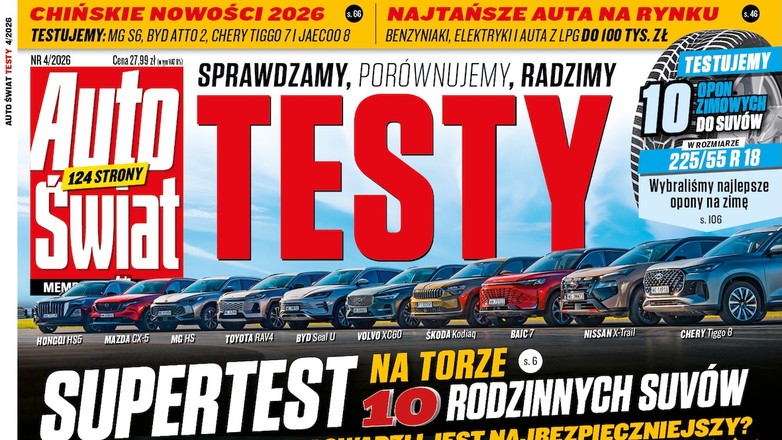 Auto Świat Testy 4/2026