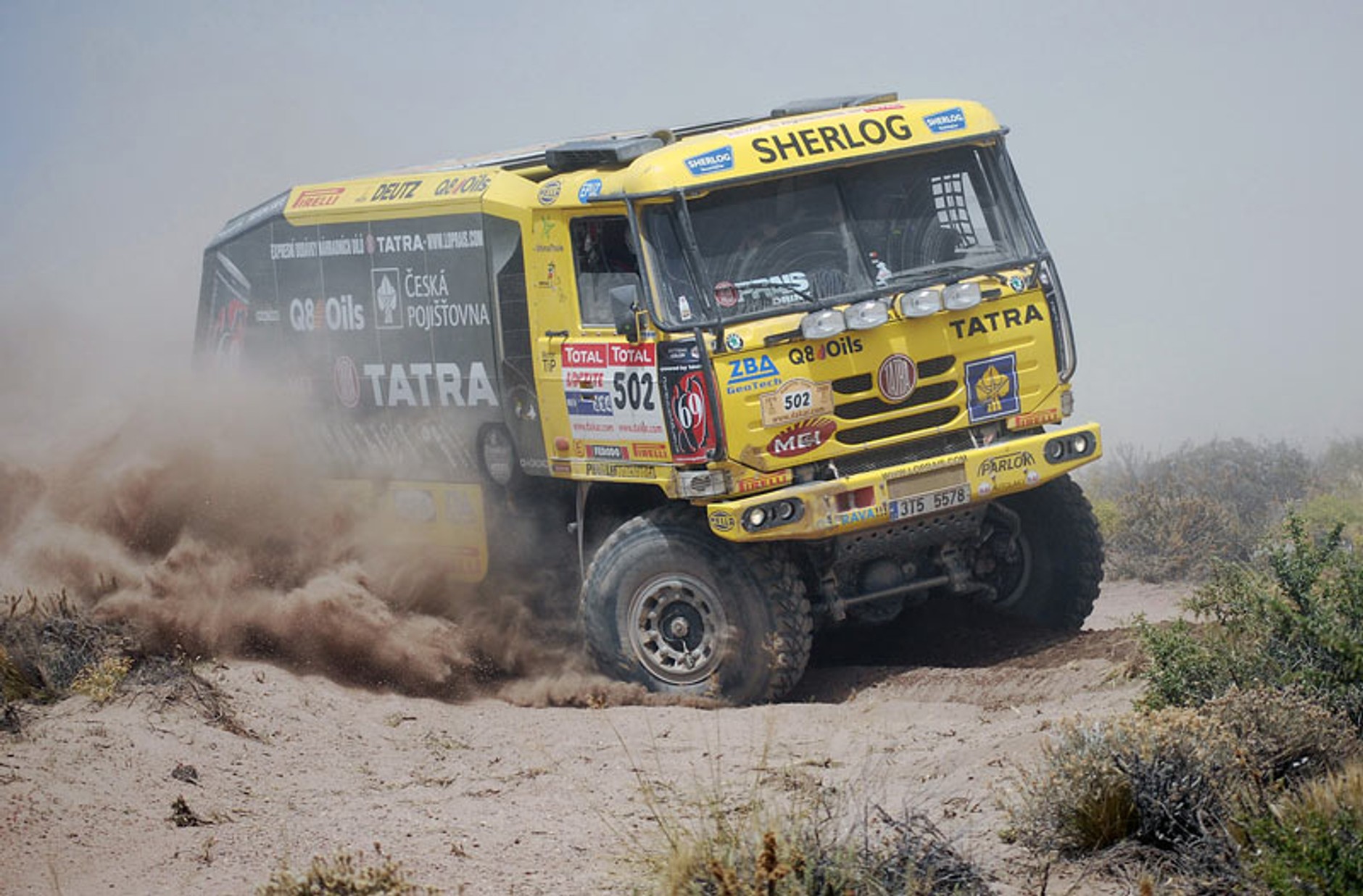 Rajd Dakar 2009: Czachor i Przygoński na mecie. Kłopoty organizatorów (6. etap, wyniki)