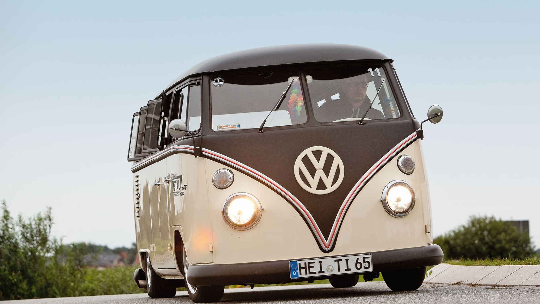 Sven ma jednego z najniżej zawieszonych VW T1 
w Szlezwiku-Holsztynie. A może i w całych Niemczech.