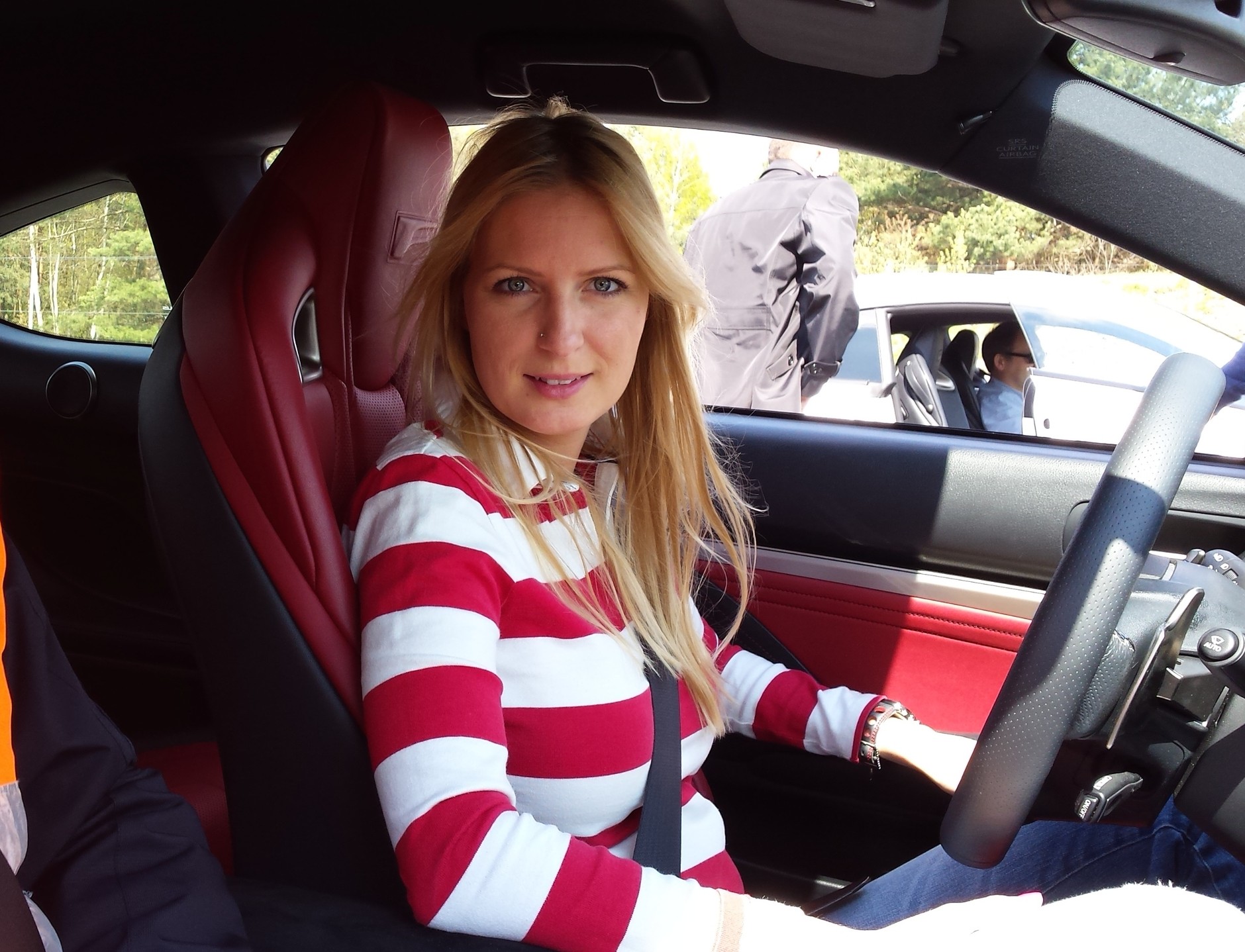 Wyścig Stiga z Klaudią Podkalicką na torze Poznań