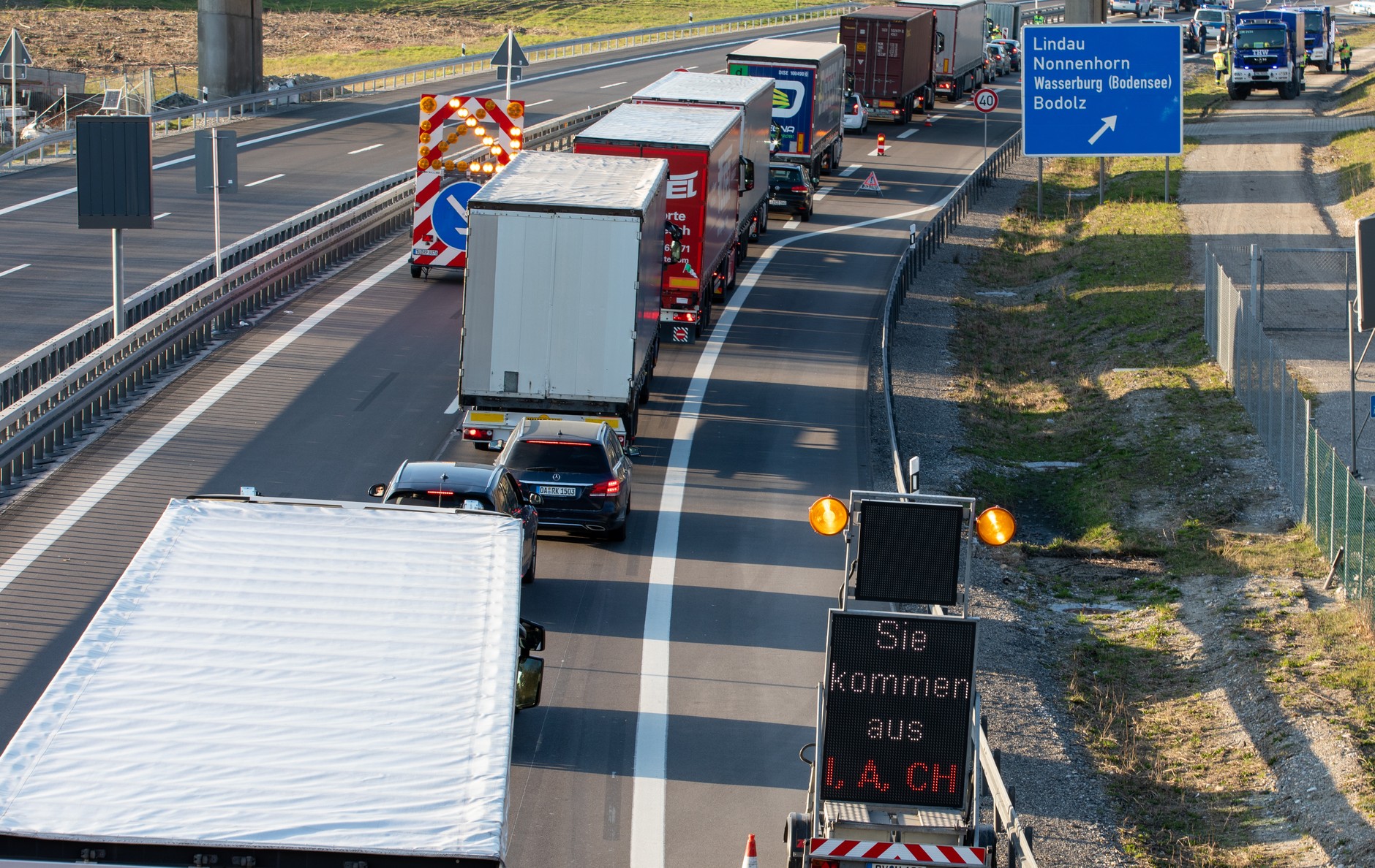 Niemiecka autostrada - zdjęcie ilustracyjne
