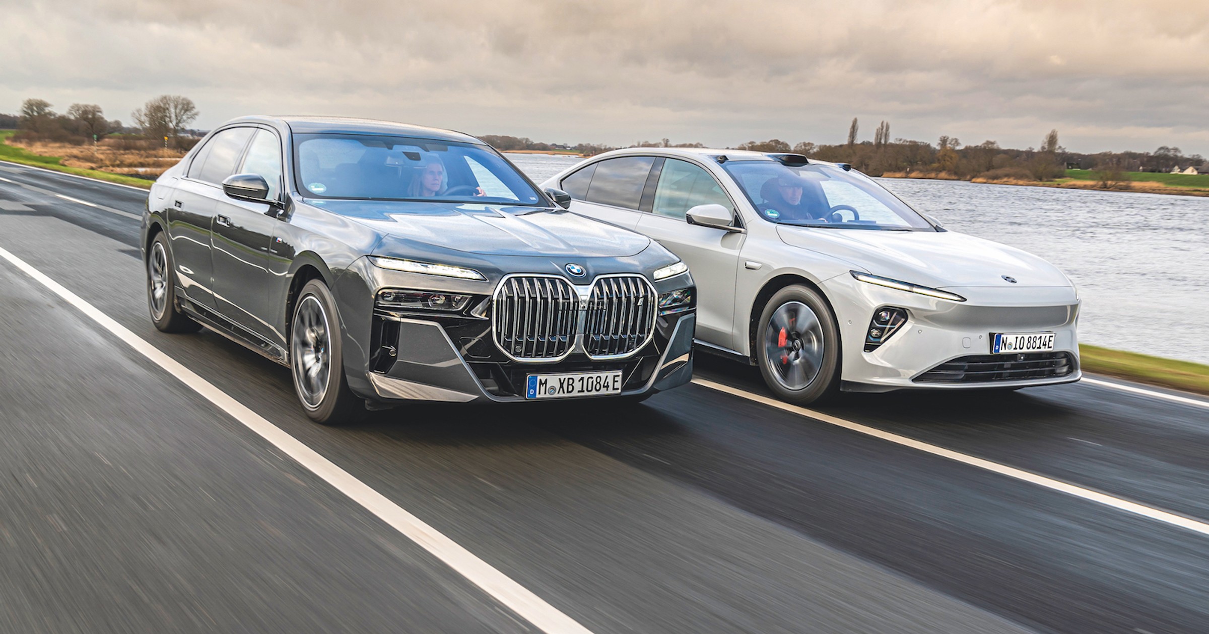 BMW i7 i Nio ET7