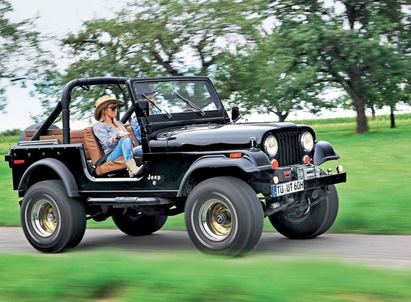 Jeep CJ-7 - wolny jak ptak
