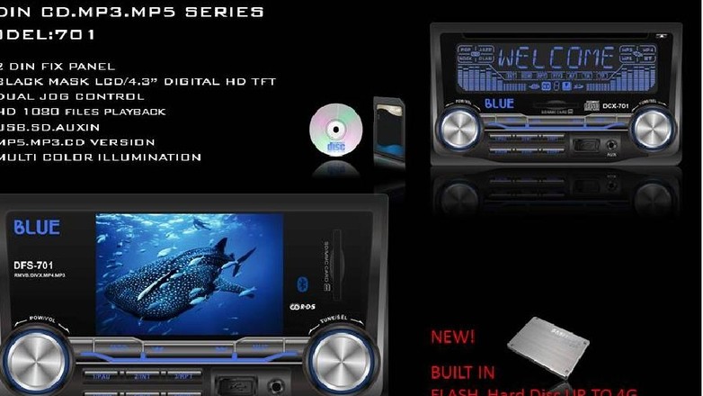 Nowe chińskie pomysły: radio MP5