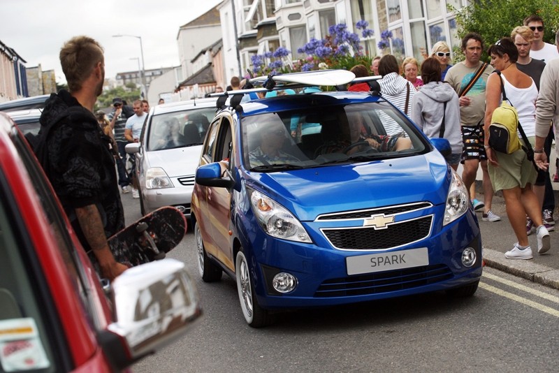Chevrolet Spark Woody – drewniany czad