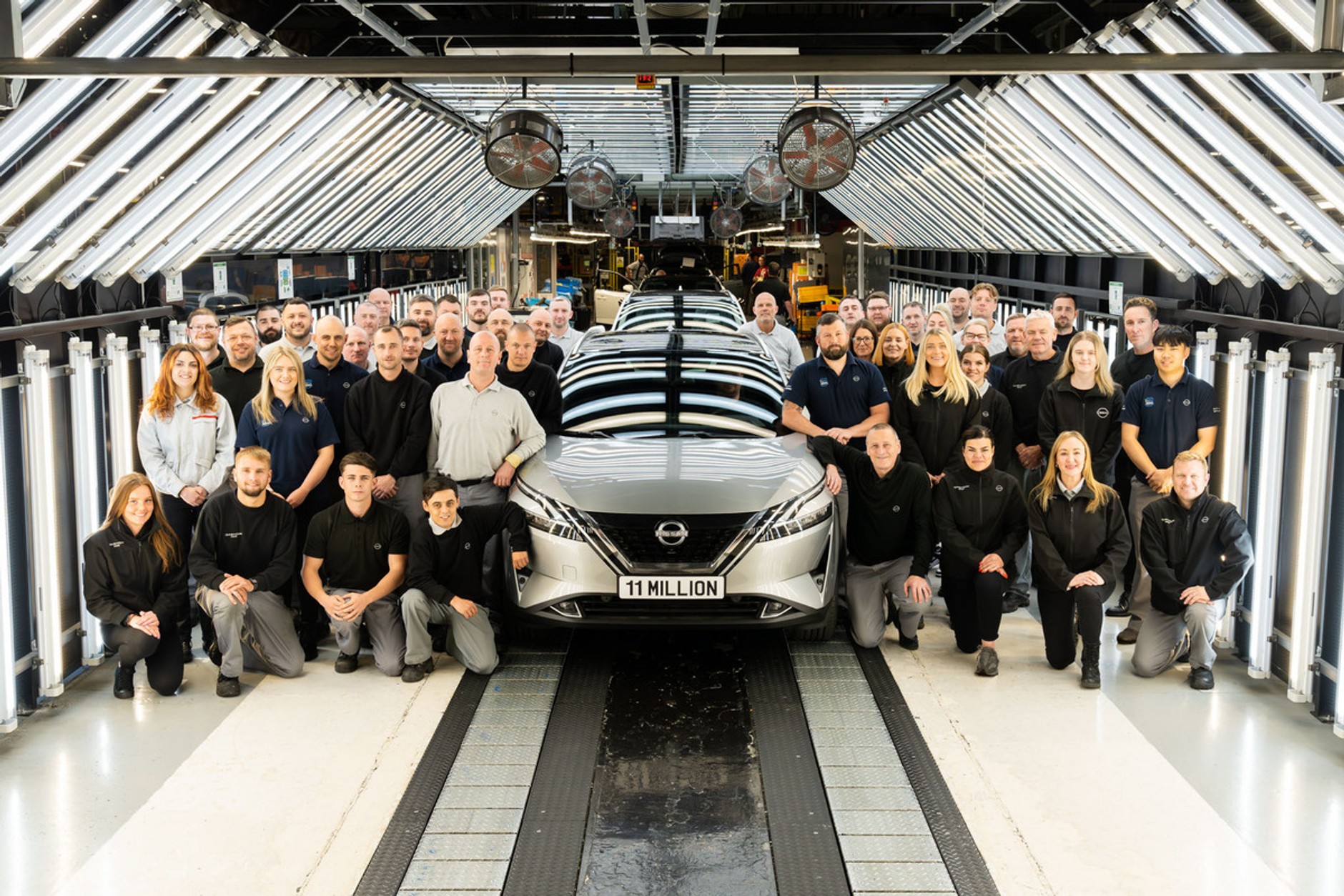 Fabryka Nissana w Sunderland i 11-milionowe wyprodukowane auto