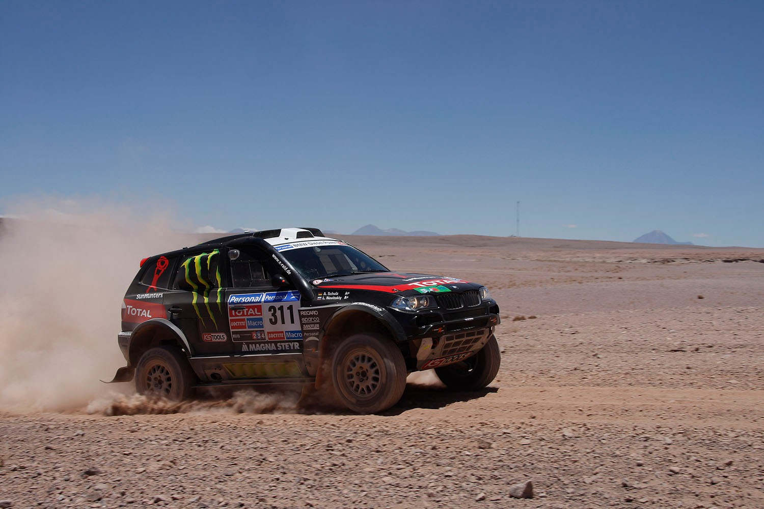 Rajd Dakar 2011: Hołowczyc utrzymał pozycję, Czachor awansuje (4.etap, wyniki, fot. Willy Weyens)