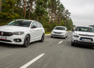 Fiat Tipo kontra Skoda Rapid Spaceback i Citroen C4 Cactus - praktyczność, styl czy ekonomia?