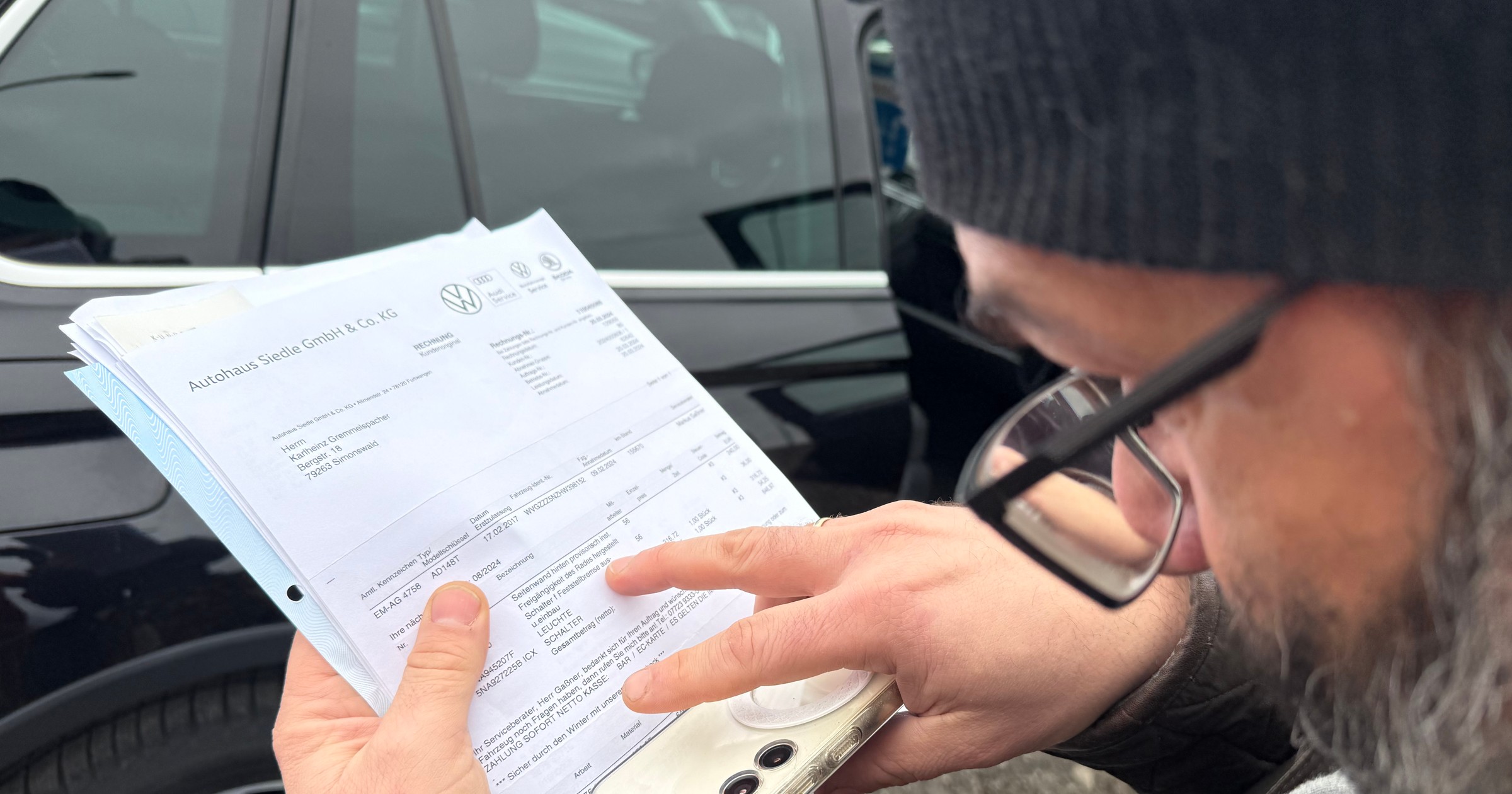 Volkswagen Tiguan z ogłoszenia. Nie całkiem bezwypadkowy...