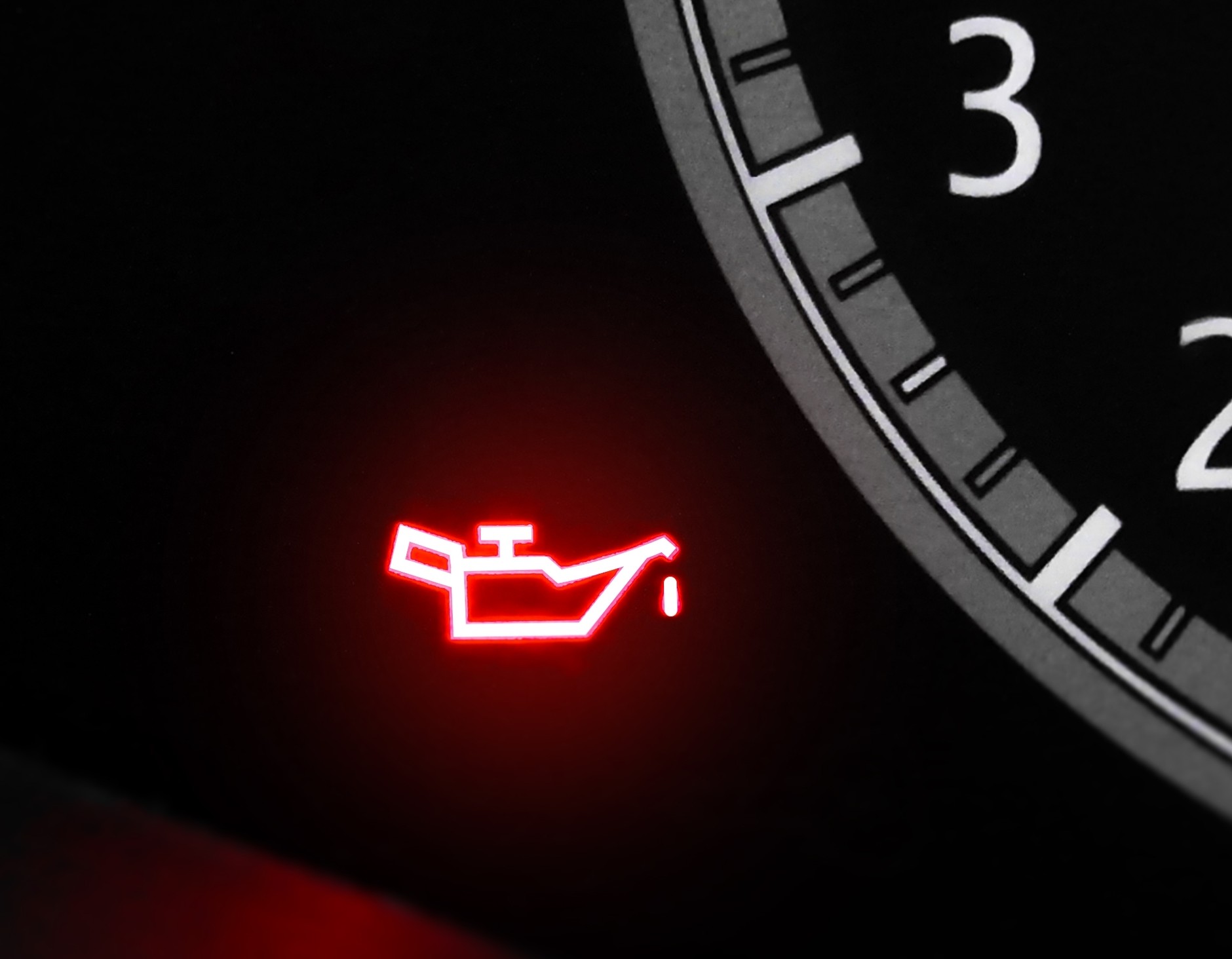 Kontrolka ciśnienia oleju