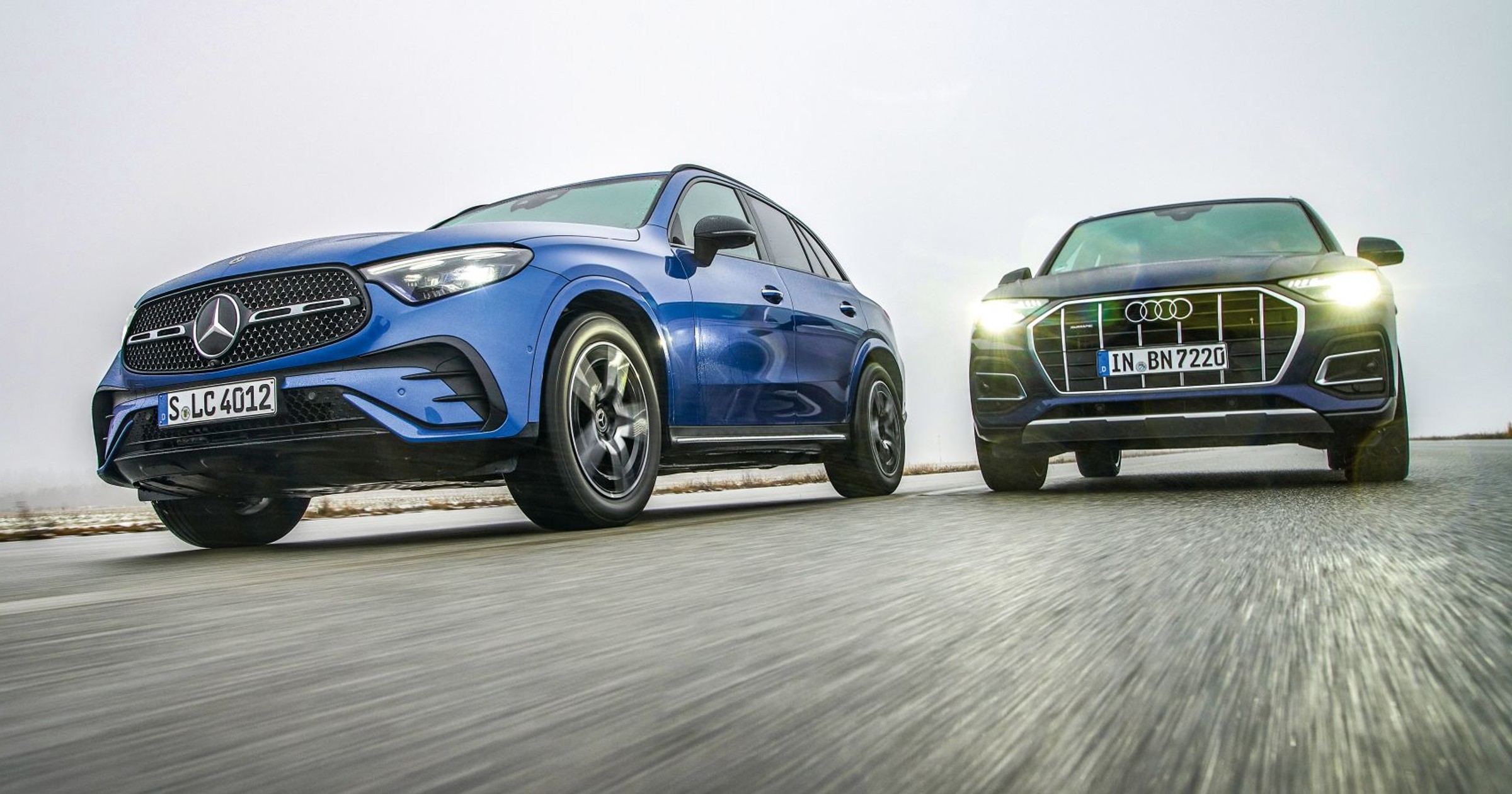 Audi Q5 i Mercedes GLC