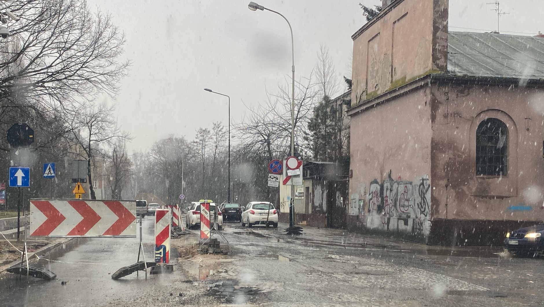 Łódź, remont ulicy Sienkiewicza