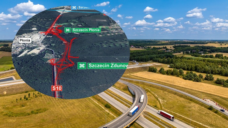 Droga S10 Szczecin