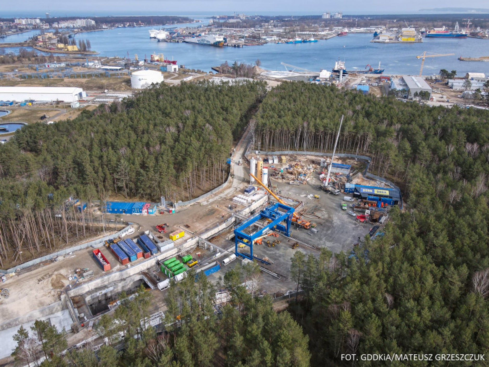 Ruszyły prace w tunelu w Świnoujściu