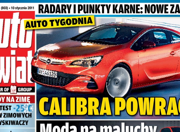 Błyskawica nabiera siły: Opel Calibra powraca