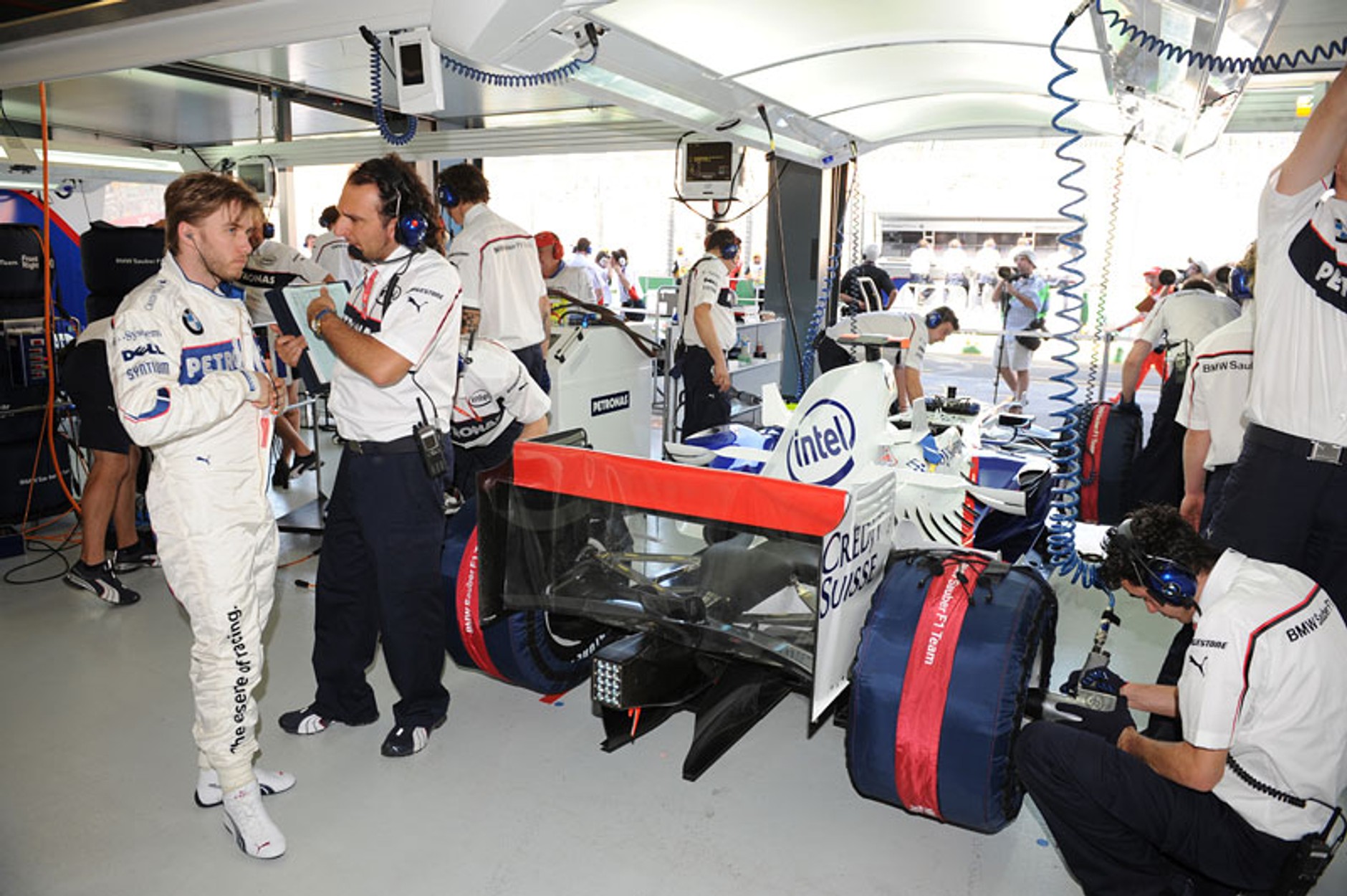 Grand Prix Australii 2008: Robert Kubica najszybszy na treningu!