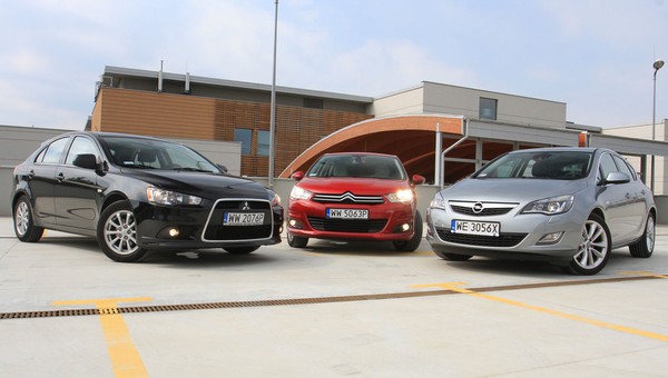 Mitsubishi Lancer kontra Opel Astra i Citroen C4 - który używany kompakt będzie lepszym wyborem?