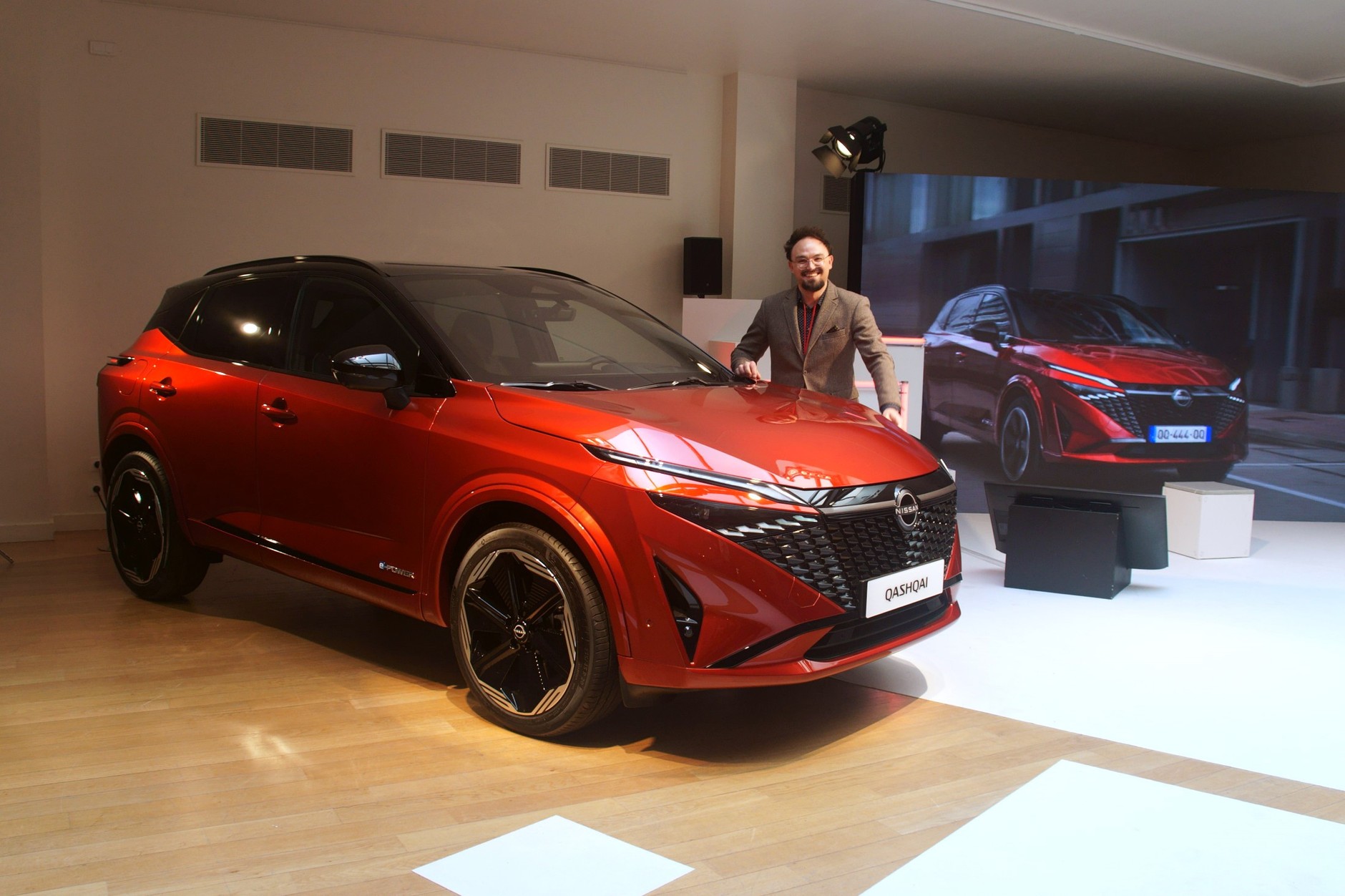 Przedpremierowy pokaz Nissana Qashqaia po liftingu