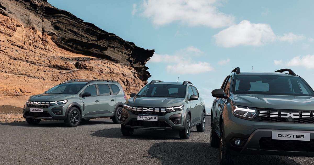 Dacie Jogger, Sandero Stepway i Duster z nowym logo, przedstawionym w 2021 r.