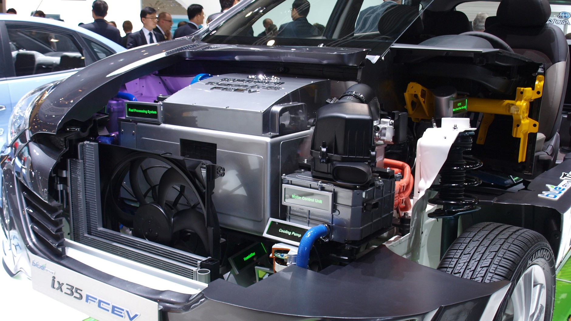 Hyundai ix35 FCEV – auto z elektrownią wodorową na pokładzie.