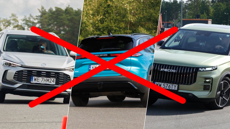 Zakaz sprzedaży chińskich aut miałby być całkowity