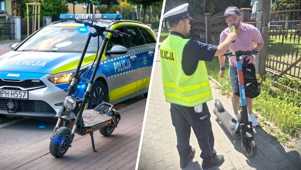 Kontrole użytkowników hulajnóg i rowerzystów