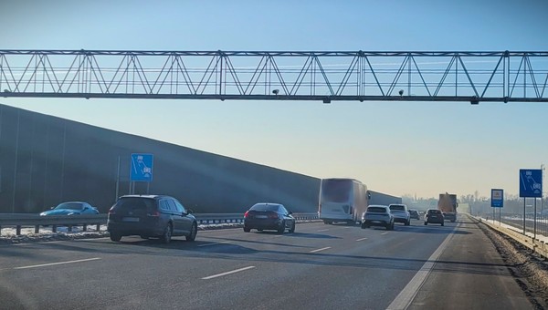 Odcinkowy pomiar prędkości na S8 na obwodnicy Nadarzyna