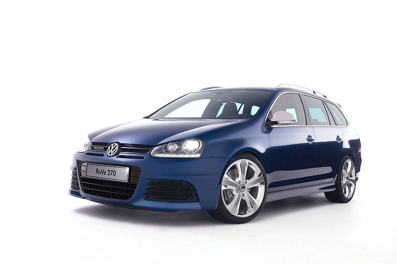 Essen Motor Show 2007: Volkswagen Golf Variant RaVe 270 – premiéra tuningowego konceptu