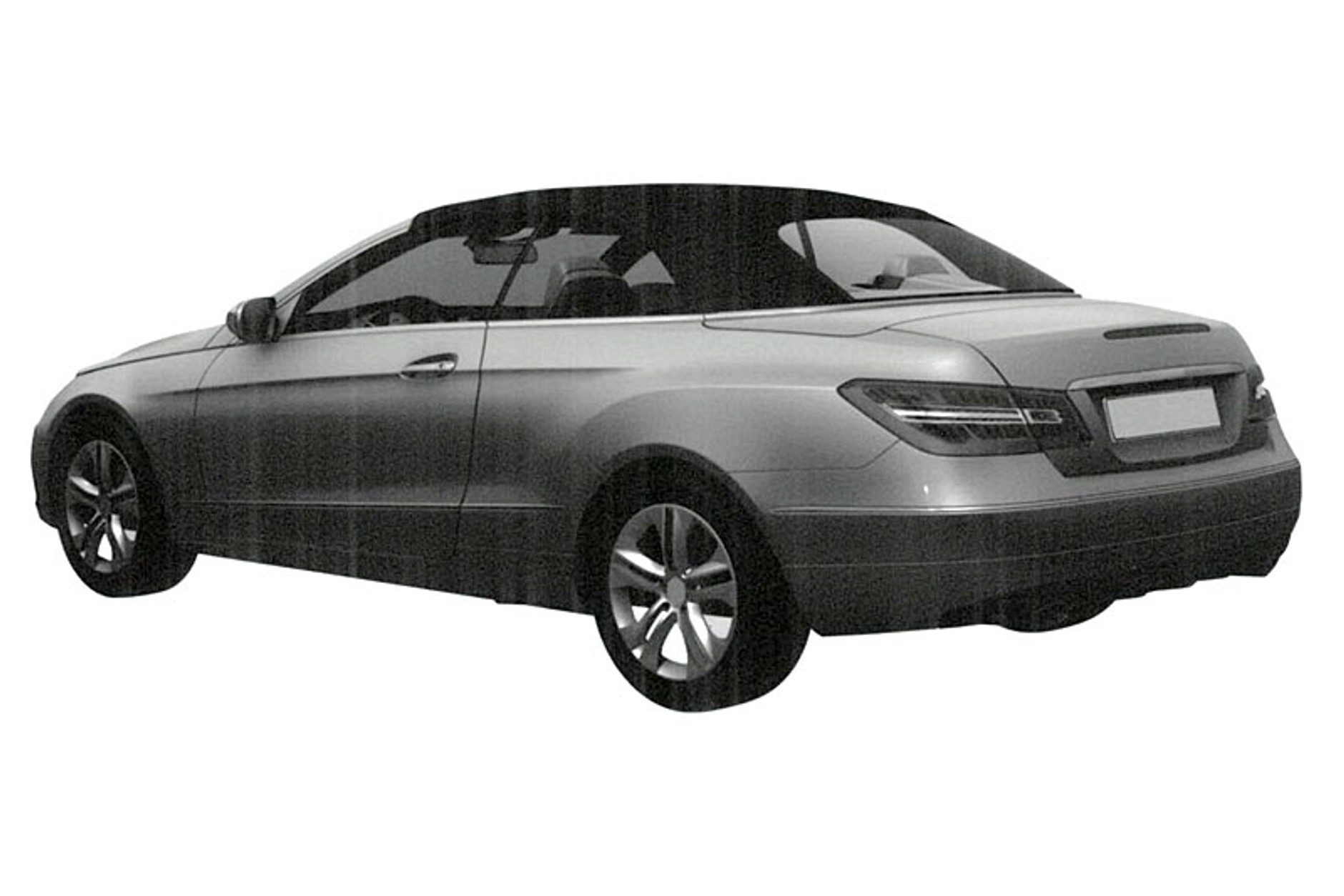 Mercedes klasy E cabrio