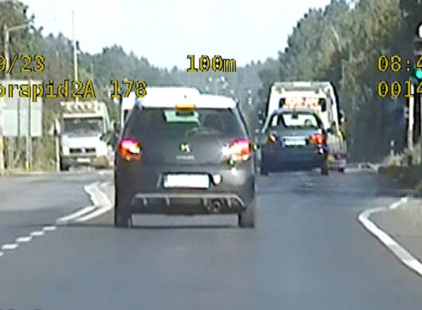 Kierowca Citroena przekonał się, jak działa recydywa. Nie skończyło się na mandacie