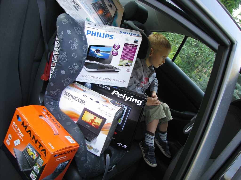 Przenośny odtwarzacz DVD - Kino nie tylko dla dzieci