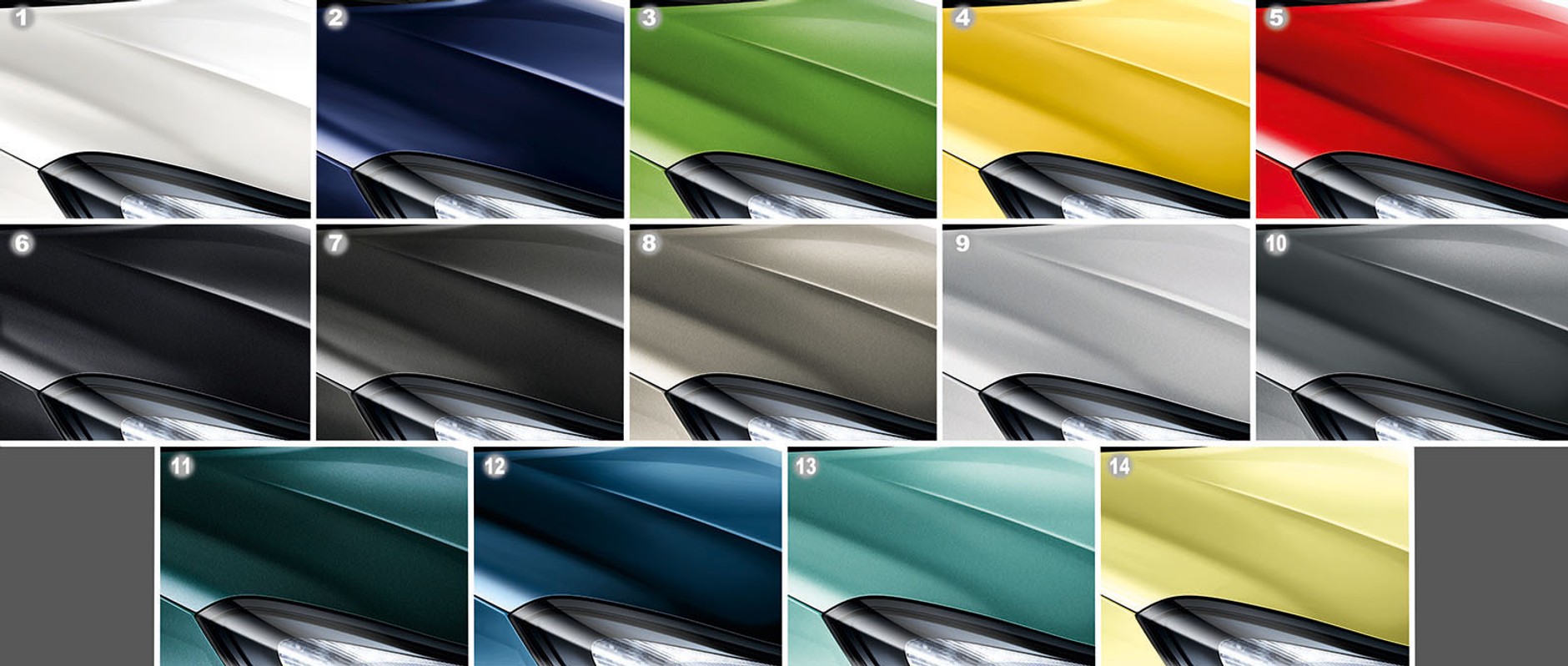 Corsa: kolory nadwozia