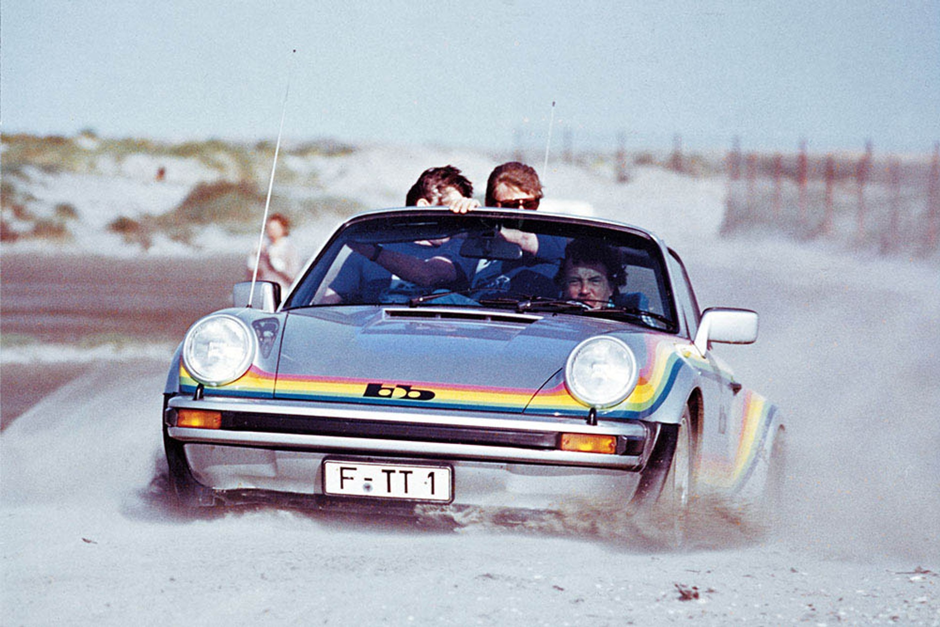 Porsche 911 Turbo Targa – w kolorach tęczy