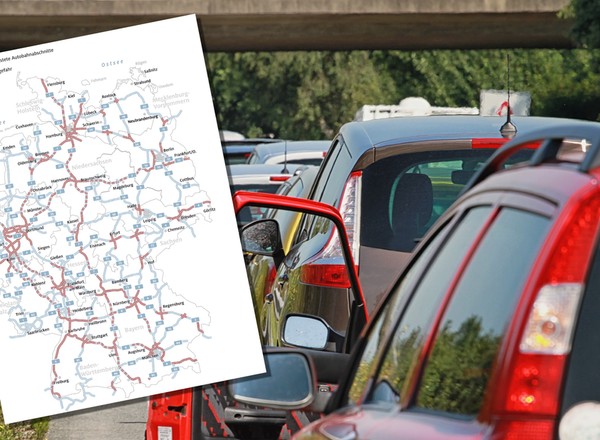 20 czerwca na niemieckich drogach zacznie się koszmar. Duży ruch, korki i remonty [MAPA]