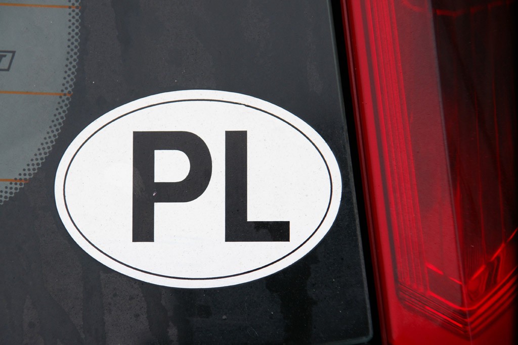 Naklejka "PL"