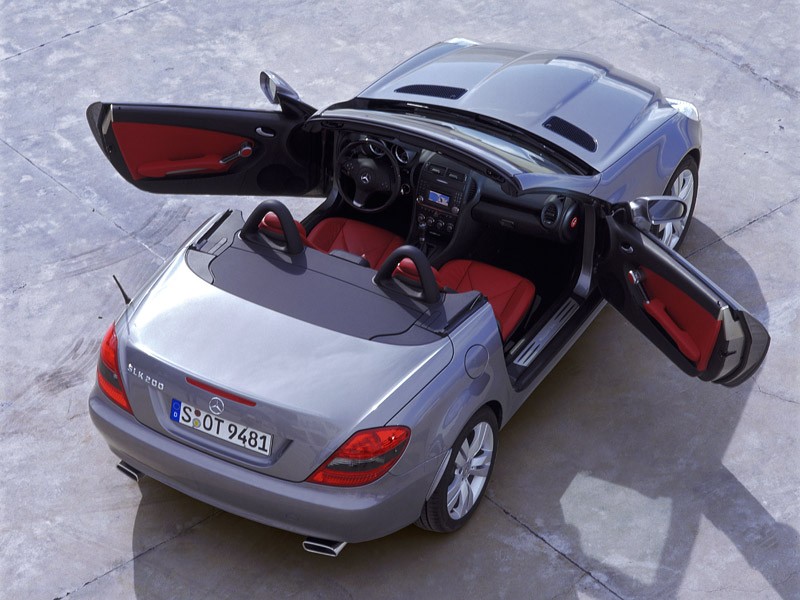 Mercedes-Benz SLK 2008: mocniejszy z mniejszym zużyciem