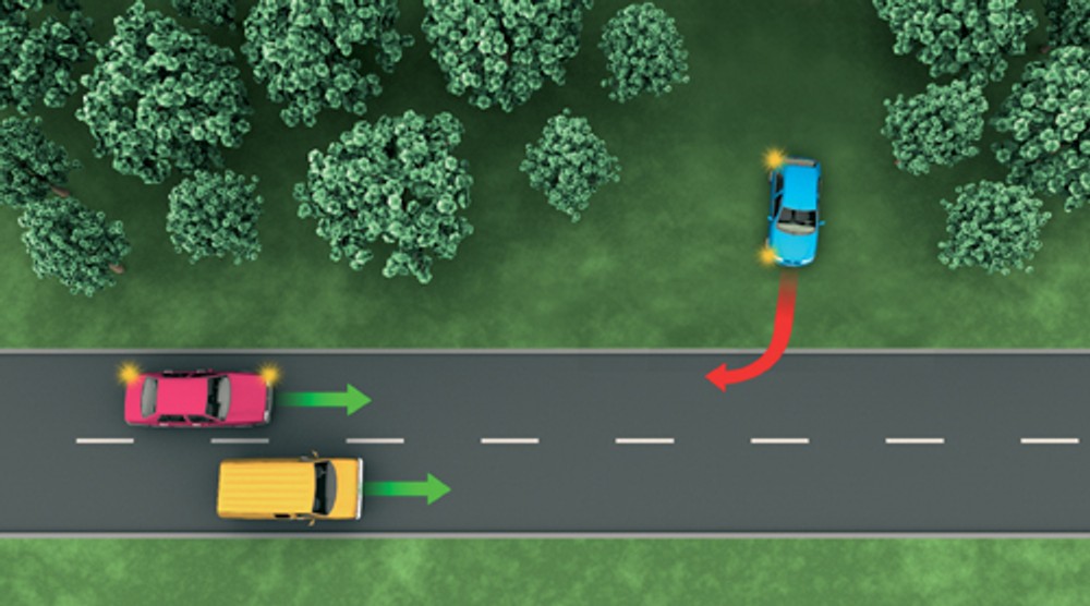 Wyjazd z pola na drogę: WSDR