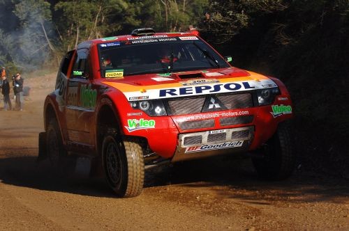 Central Europe Rally - Mitsubishi na mecie