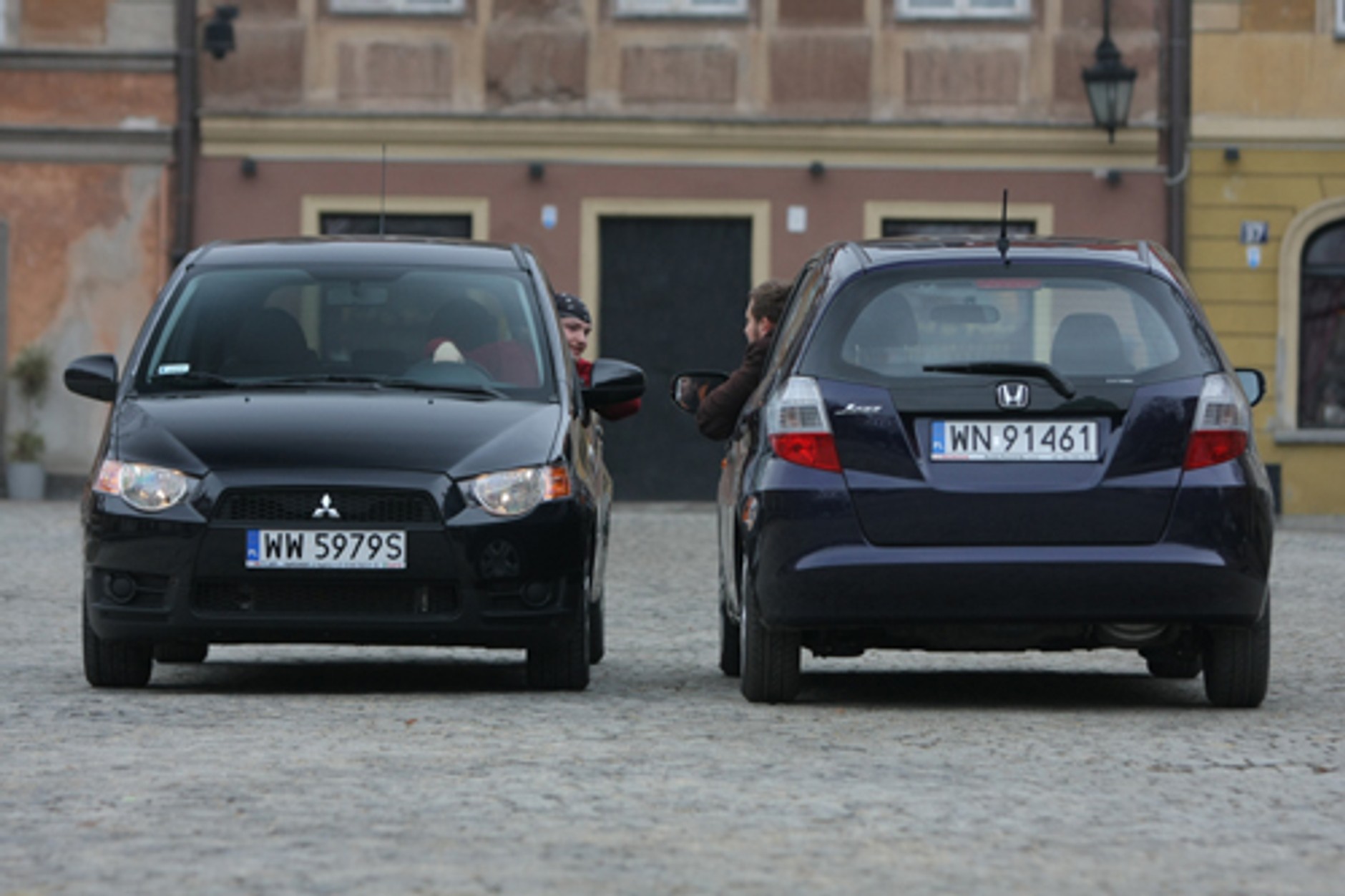 Honda Jazz kontra Mitsubishi Colt - Jazz na celowniku Colta