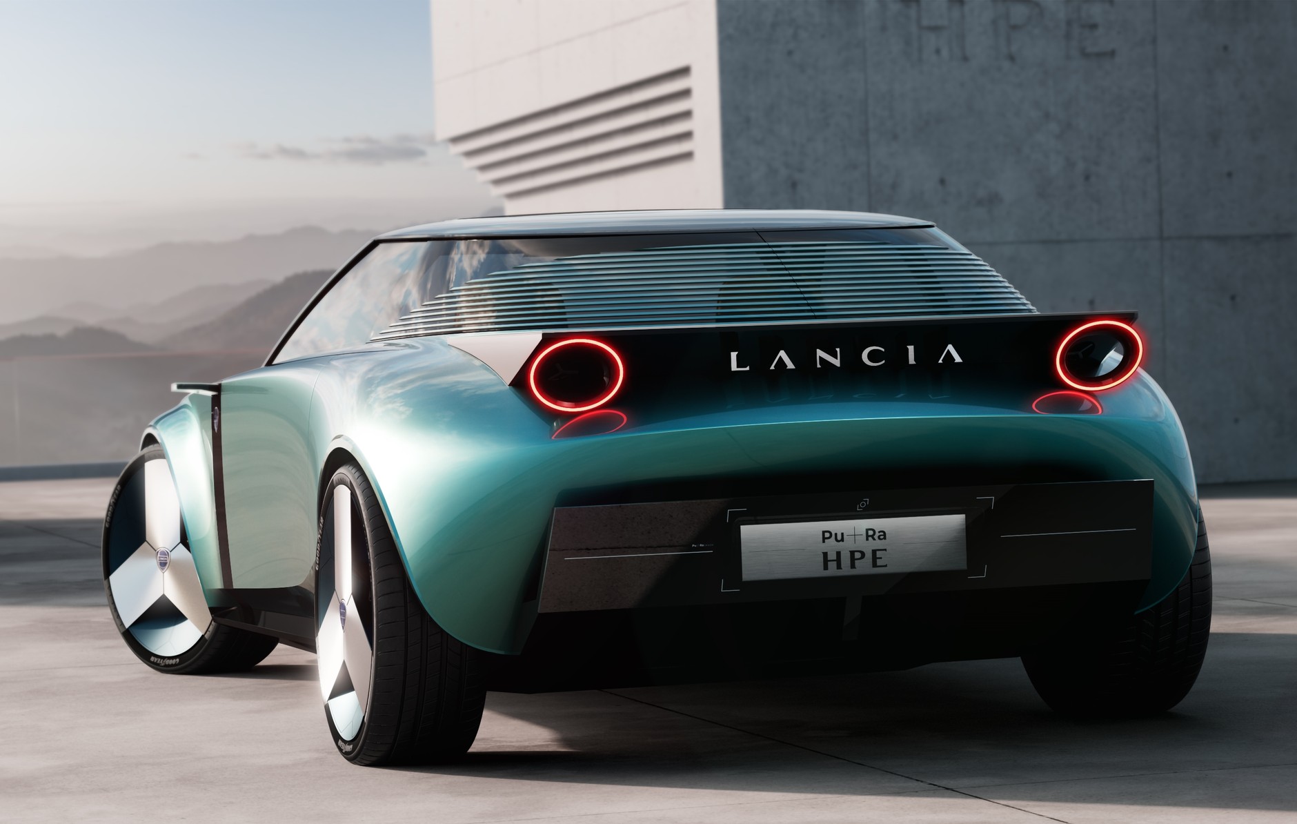 Lancia Pu+Ra HPE. Prototyp pokazany w 2023 r.